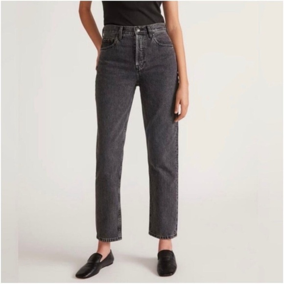 Everlane Denim - Everlane The Original Cheeky Jeans Black Size 28